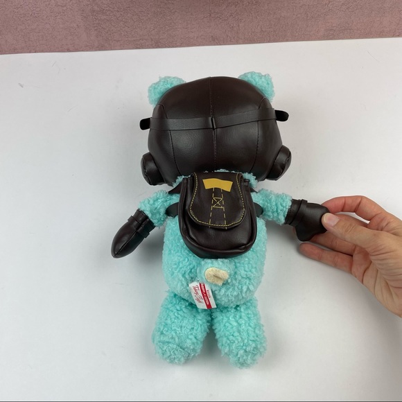 Radio Flyer Taking Flight Ryder Plush Stuffed Animal Bear Blue Aviation - Picture 5 of 8